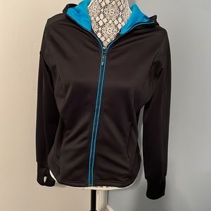 Fila Black and Blue Women's Jacket